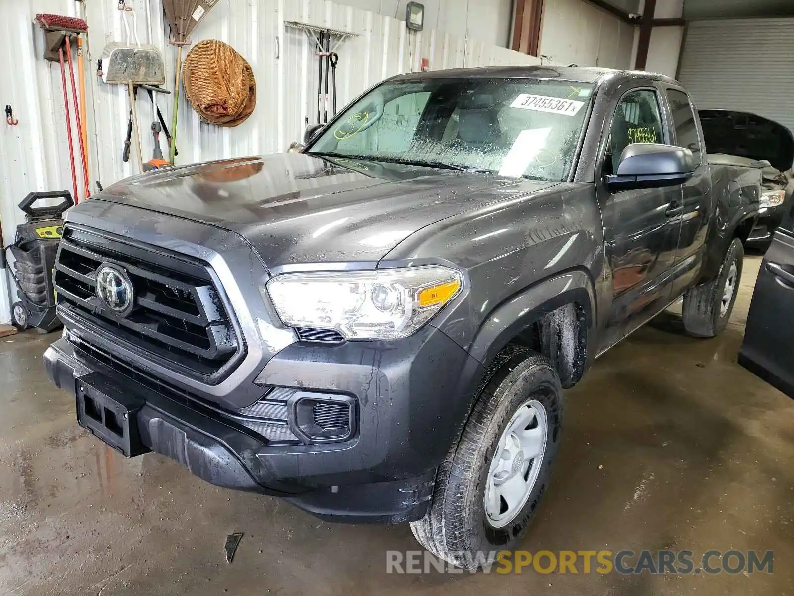 2 Photograph of a damaged car 5TFSX5EN5LX071874 TOYOTA TACOMA 2020