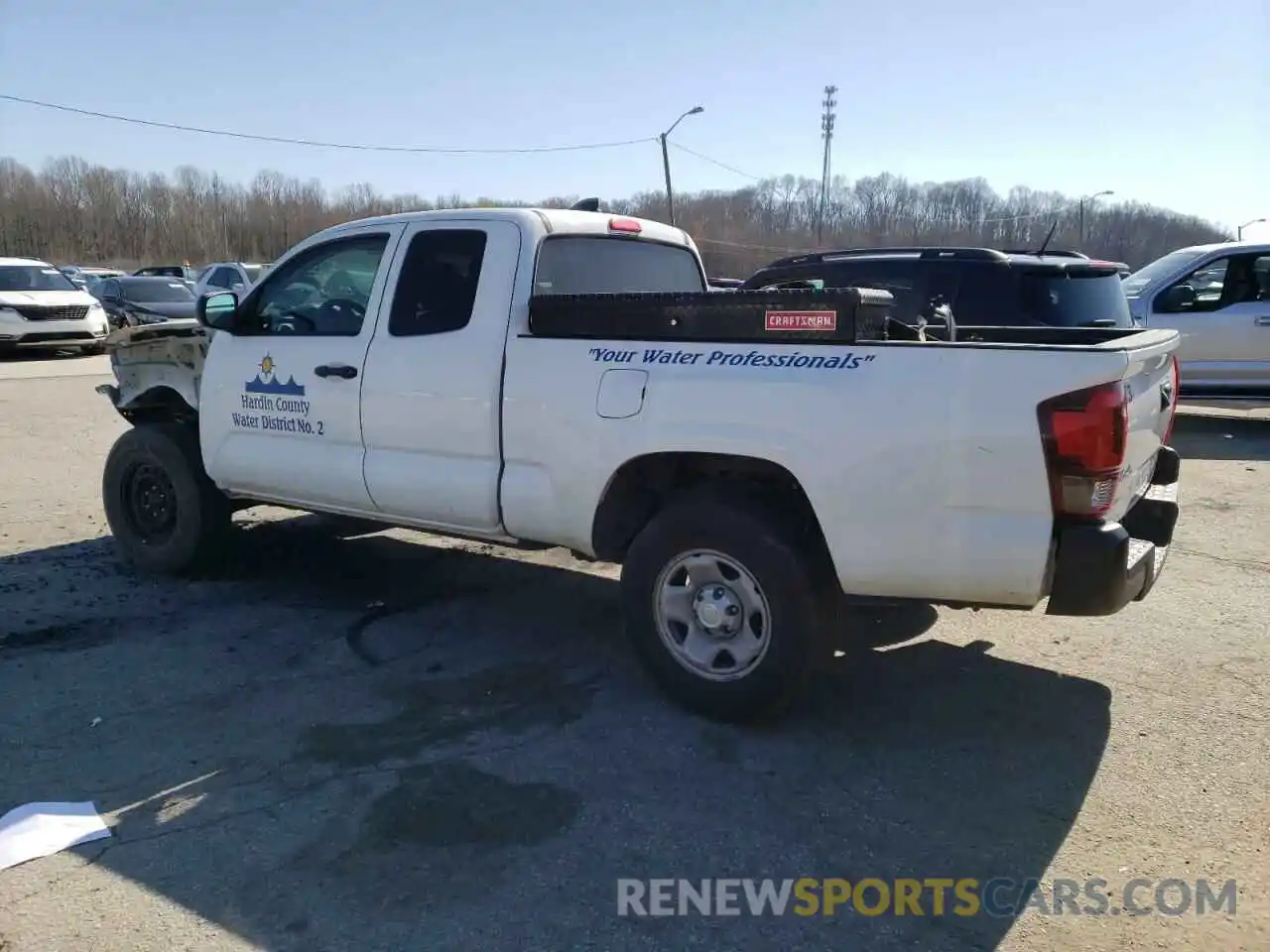 2 Photograph of a damaged car 5TFSX5EN6LX071303 TOYOTA TACOMA 2020