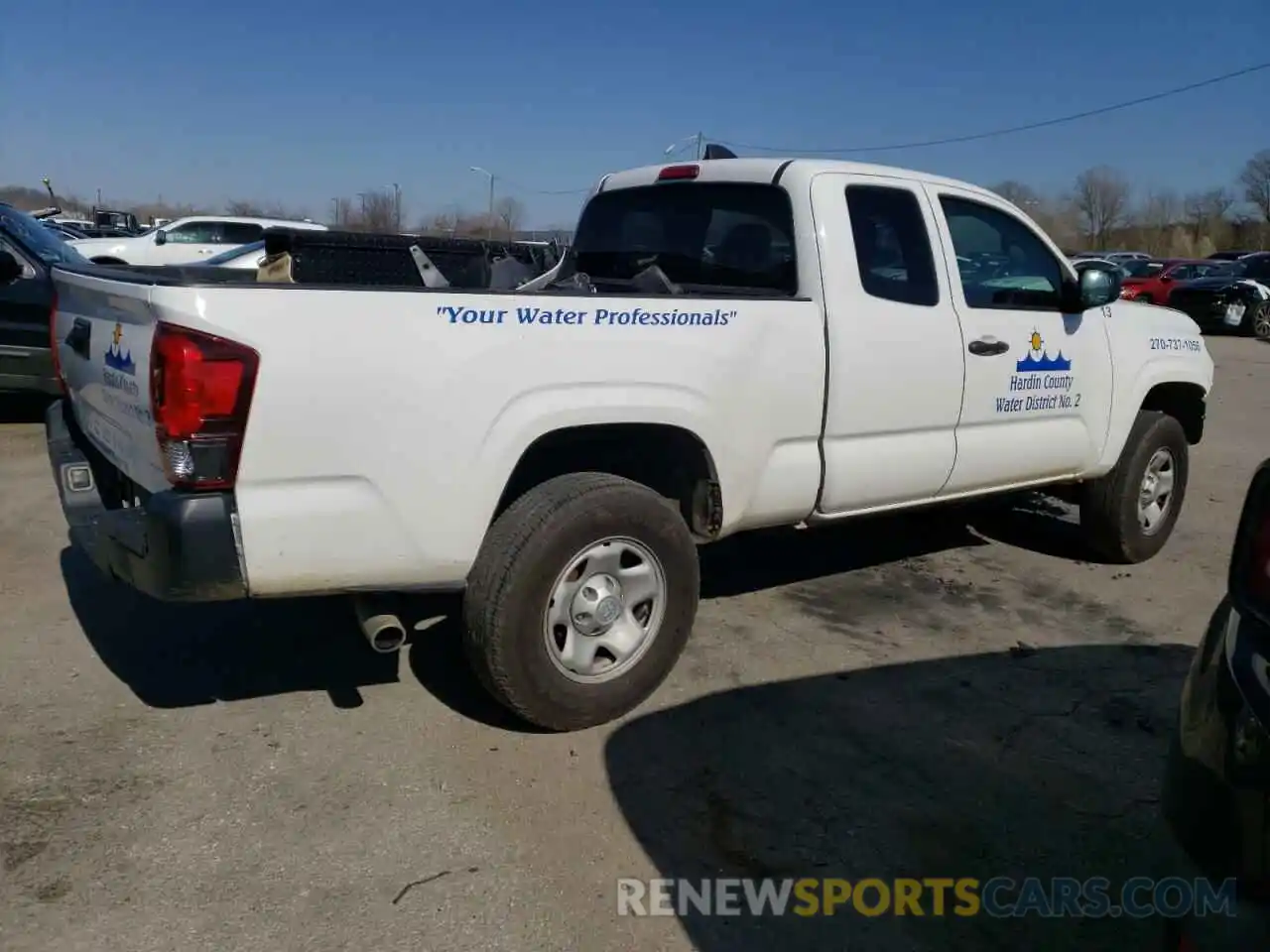 3 Photograph of a damaged car 5TFSX5EN6LX071303 TOYOTA TACOMA 2020