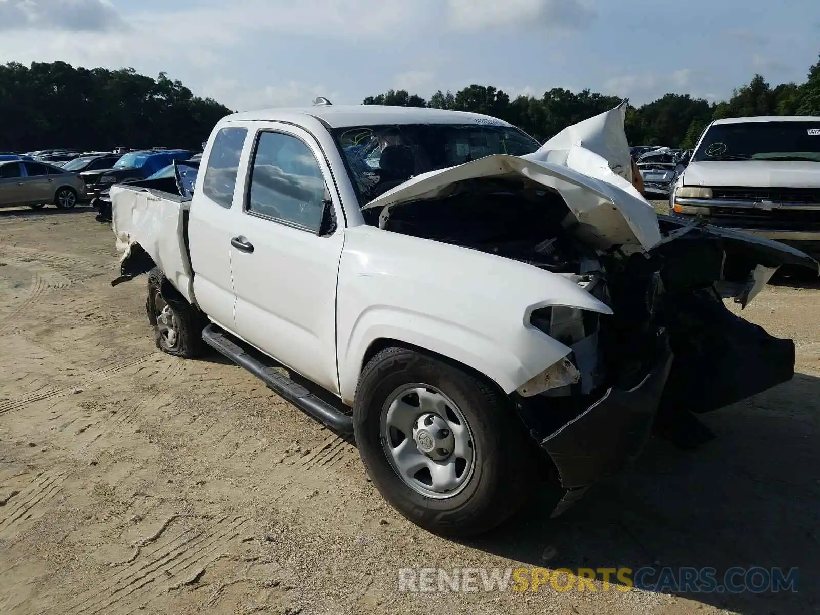 1 Photograph of a damaged car 5TFSX5EN6LX071916 TOYOTA TACOMA 2020