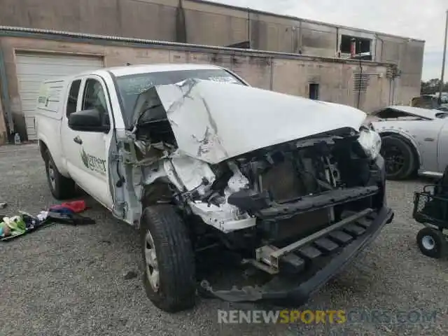 1 Photograph of a damaged car 5TFSX5EN6LX073410 TOYOTA TACOMA 2020