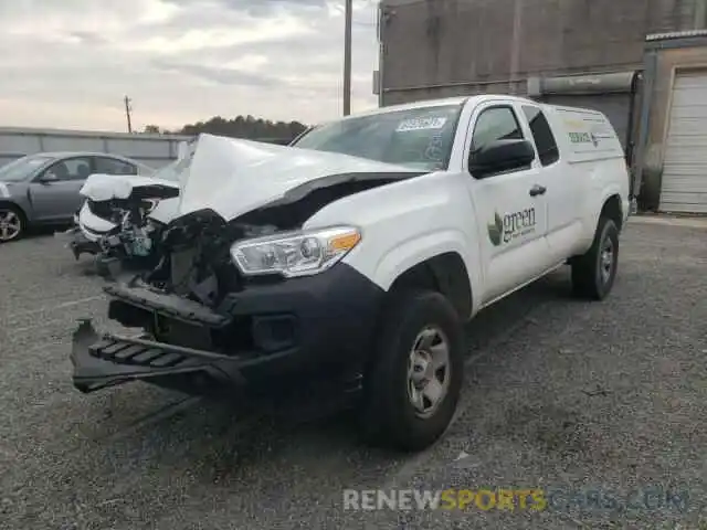 2 Photograph of a damaged car 5TFSX5EN6LX073410 TOYOTA TACOMA 2020