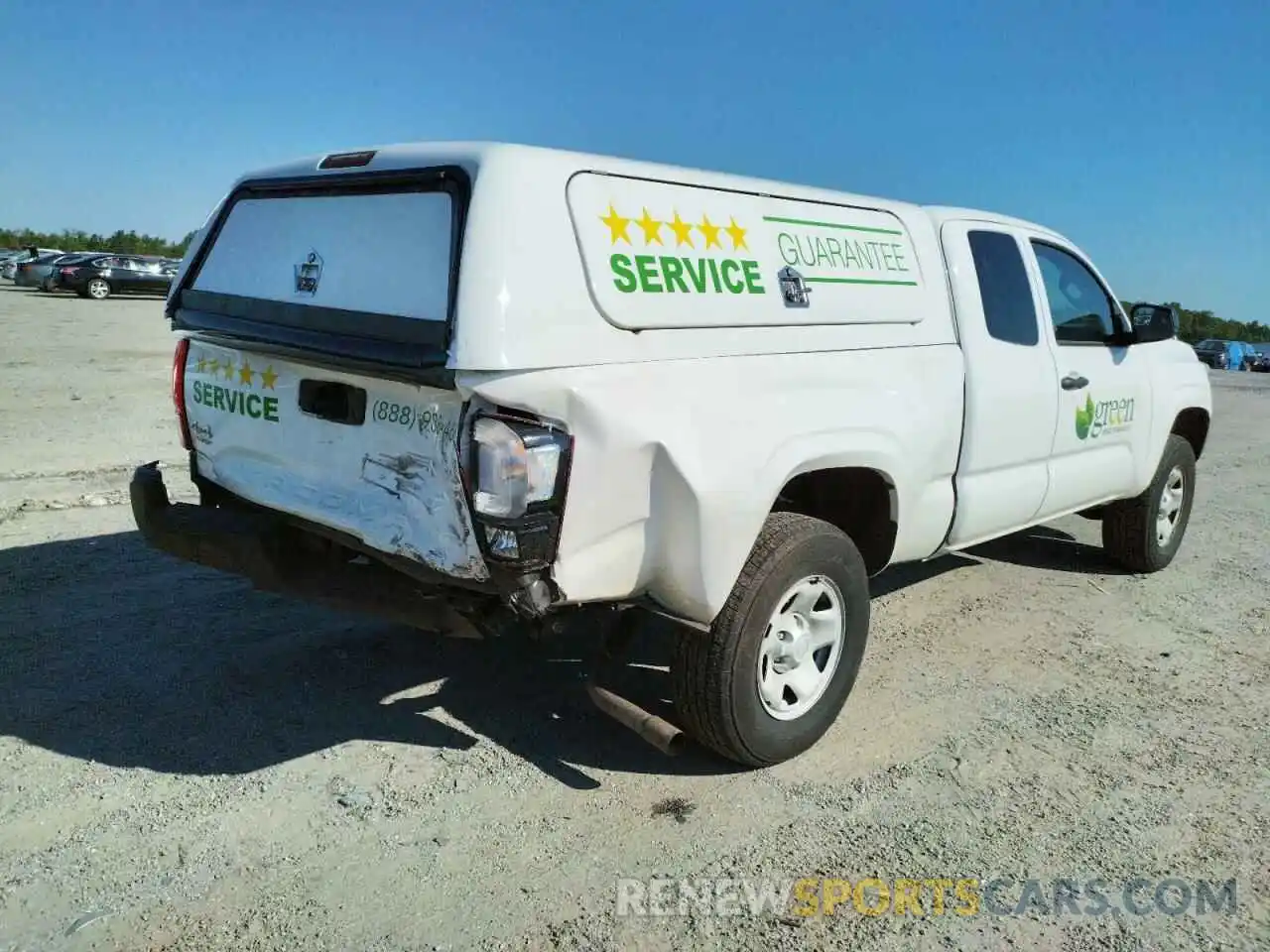 4 Photograph of a damaged car 5TFSX5EN6LX073441 TOYOTA TACOMA 2020