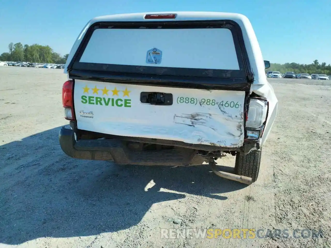 9 Photograph of a damaged car 5TFSX5EN6LX073441 TOYOTA TACOMA 2020