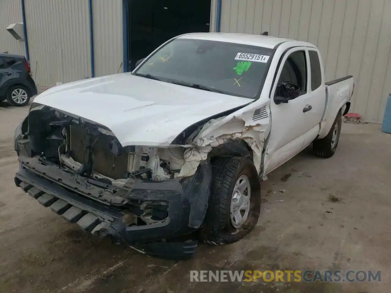 2 Photograph of a damaged car 5TFSX5EN8LX073005 TOYOTA TACOMA 2020