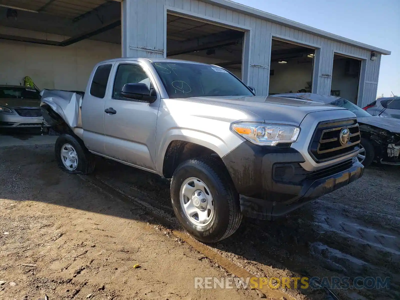 1 Photograph of a damaged car 5TFSX5EN9LX072879 TOYOTA TACOMA 2020