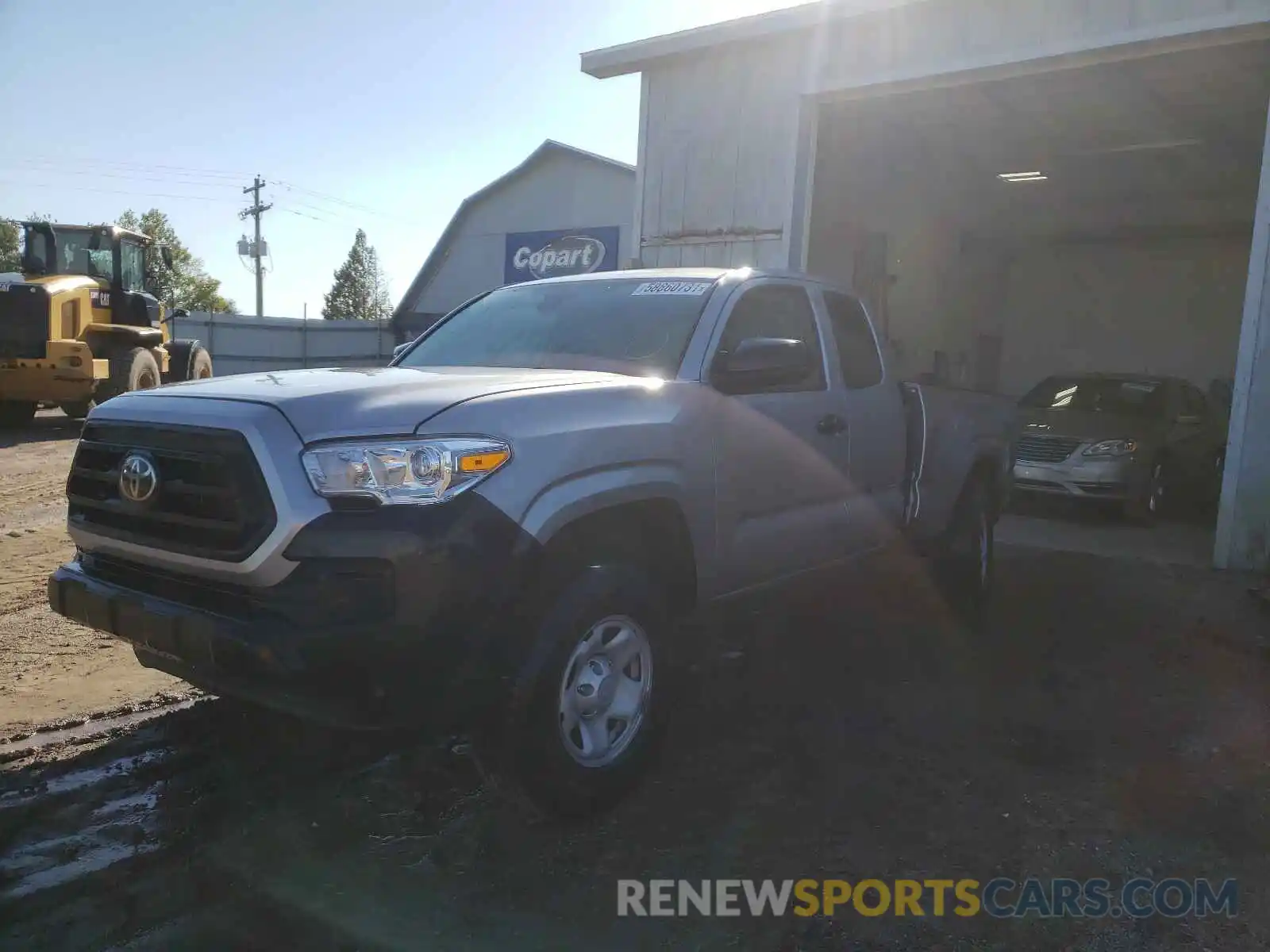 2 Photograph of a damaged car 5TFSX5EN9LX072879 TOYOTA TACOMA 2020