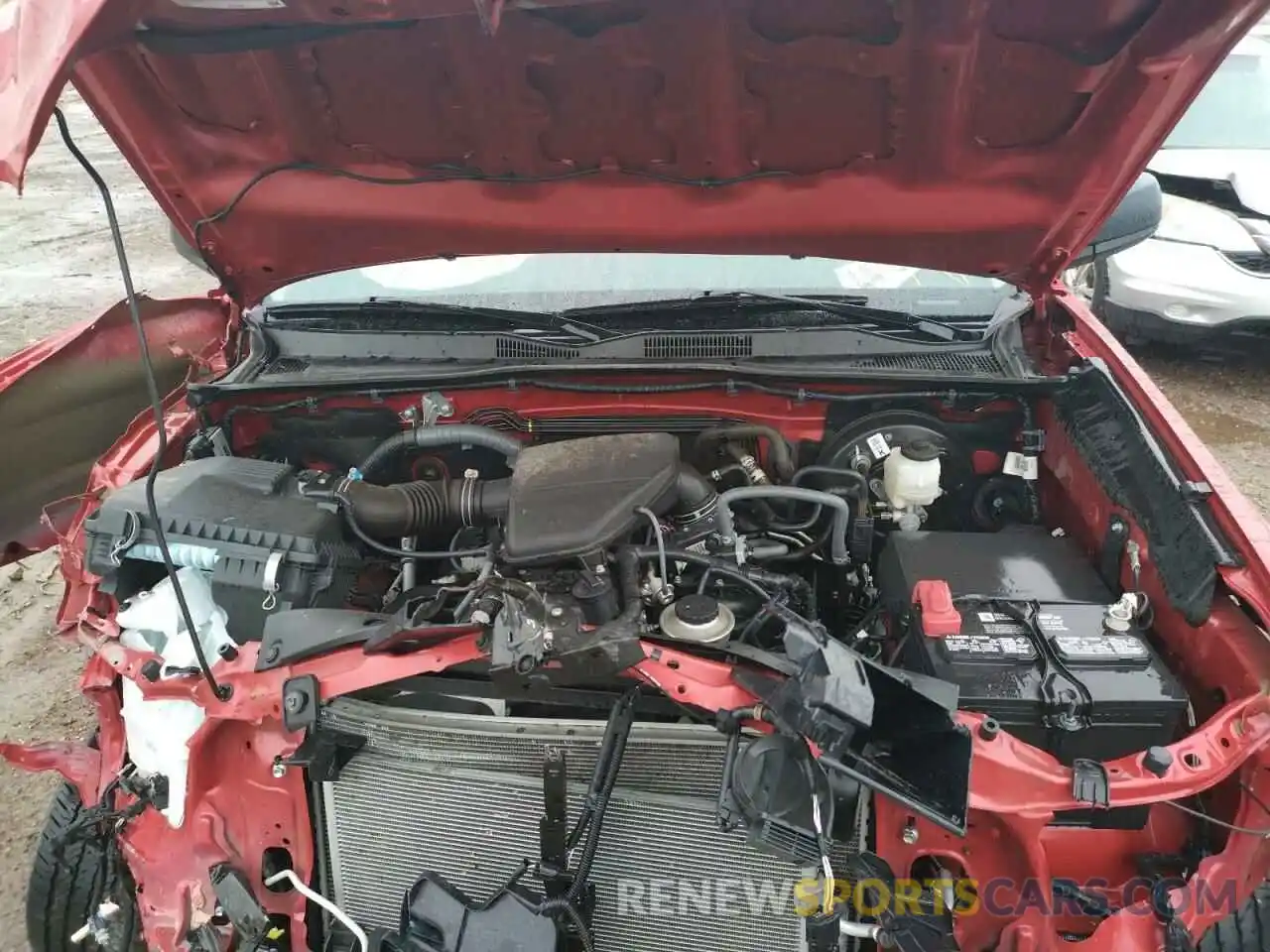 7 Photograph of a damaged car 5TFSX5ENXLX072776 TOYOTA TACOMA 2020