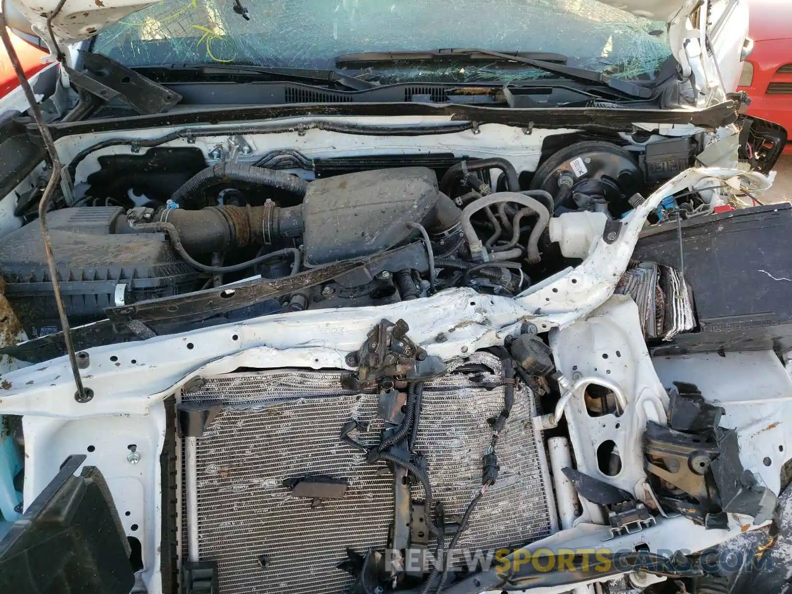 7 Photograph of a damaged car 5TFSX5ENXLX072874 TOYOTA TACOMA 2020