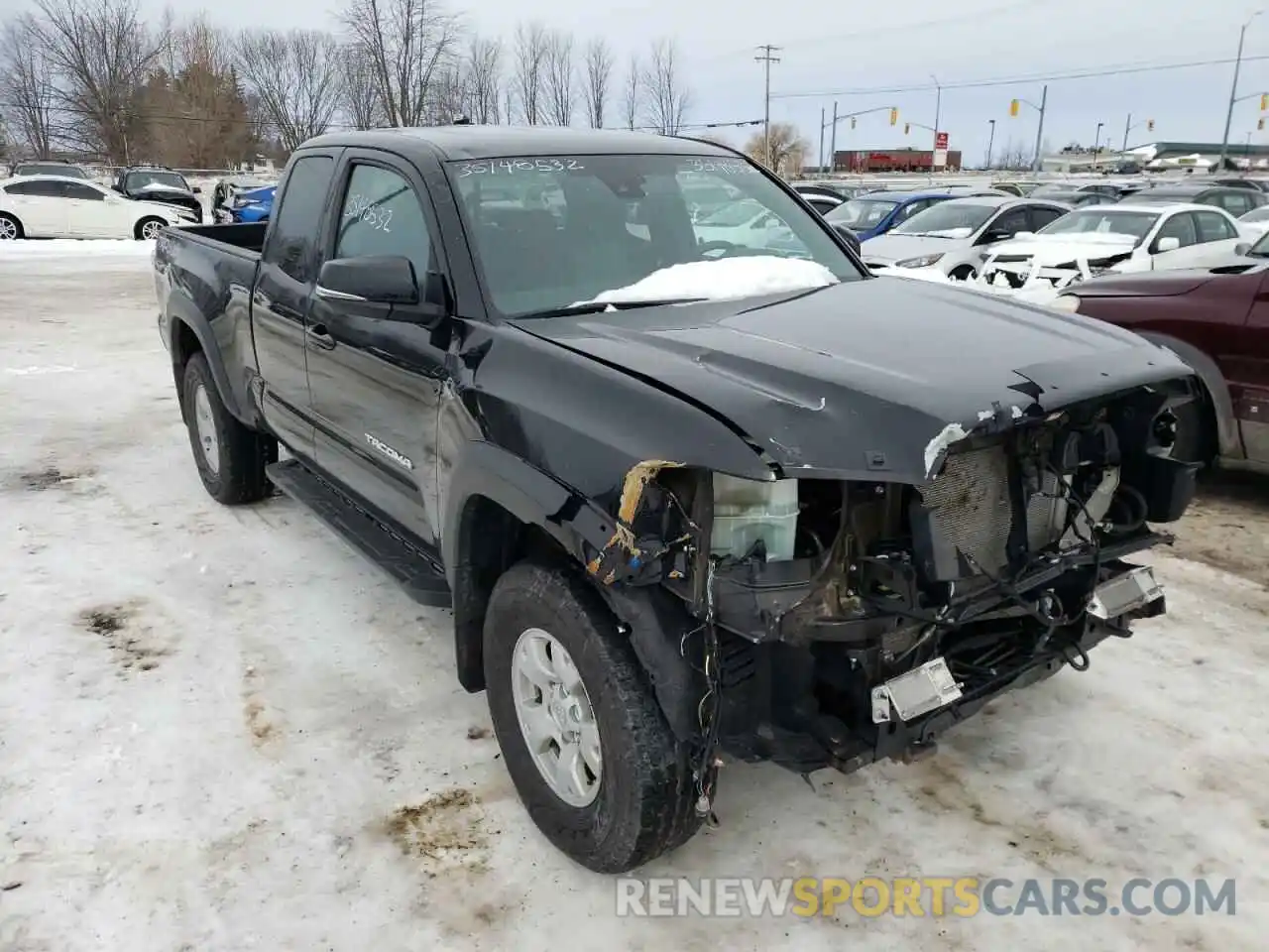 1 Photograph of a damaged car 5TFSZ5AN0LX212754 TOYOTA TACOMA 2020