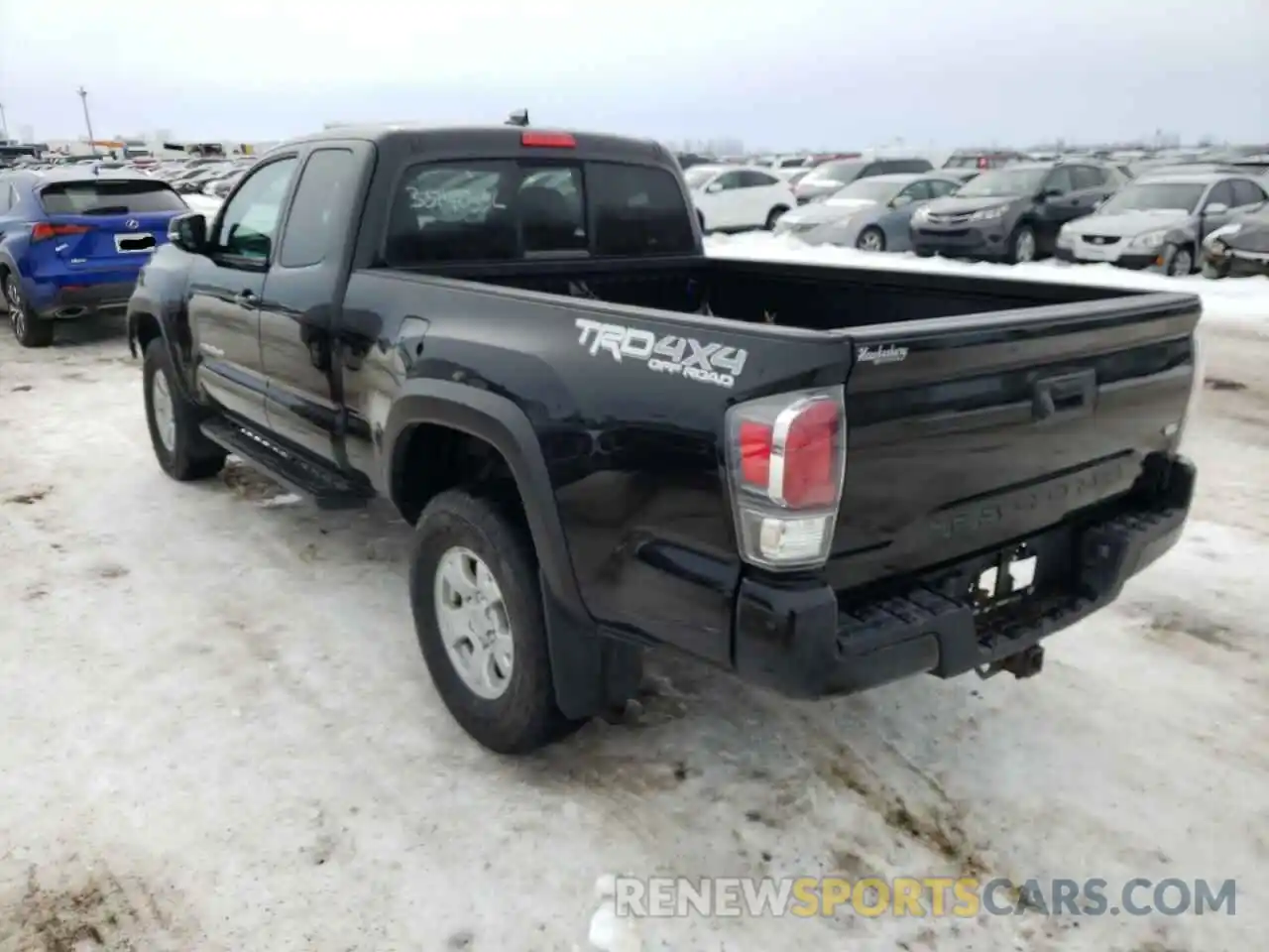 3 Photograph of a damaged car 5TFSZ5AN0LX212754 TOYOTA TACOMA 2020