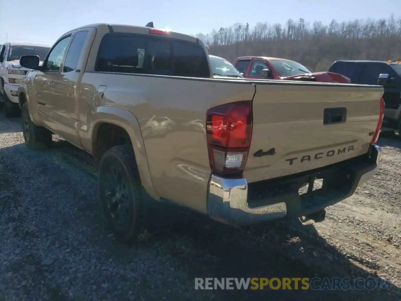 3 Photograph of a damaged car 5TFSZ5AN0LX217744 TOYOTA TACOMA 2020