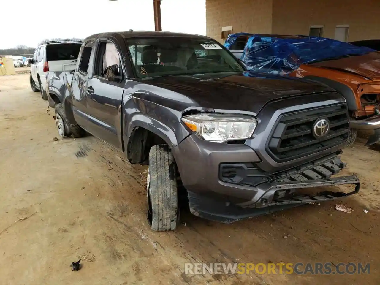 1 Photograph of a damaged car 5TFSZ5AN2LX217292 TOYOTA TACOMA 2020