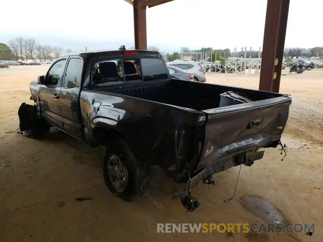 3 Photograph of a damaged car 5TFSZ5AN2LX217292 TOYOTA TACOMA 2020