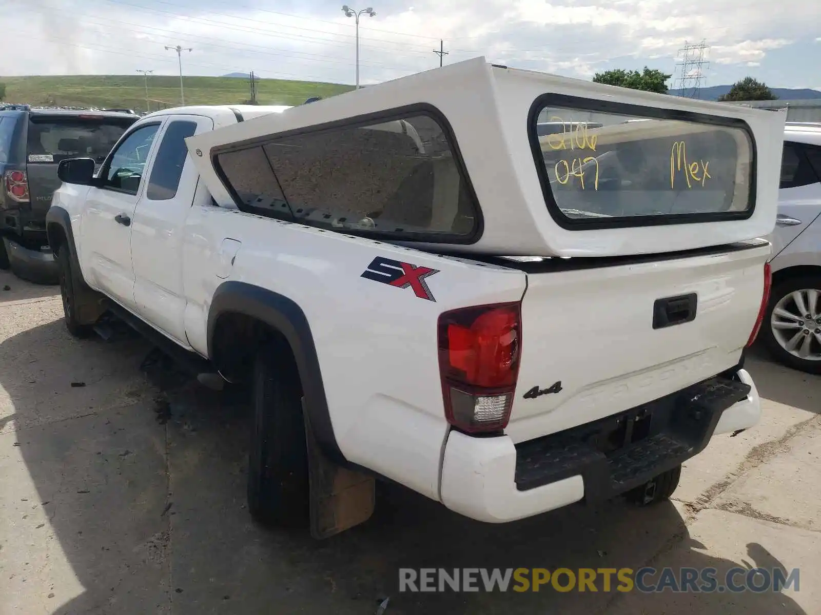 3 Photograph of a damaged car 5TFSZ5AN4LX216418 TOYOTA TACOMA 2020