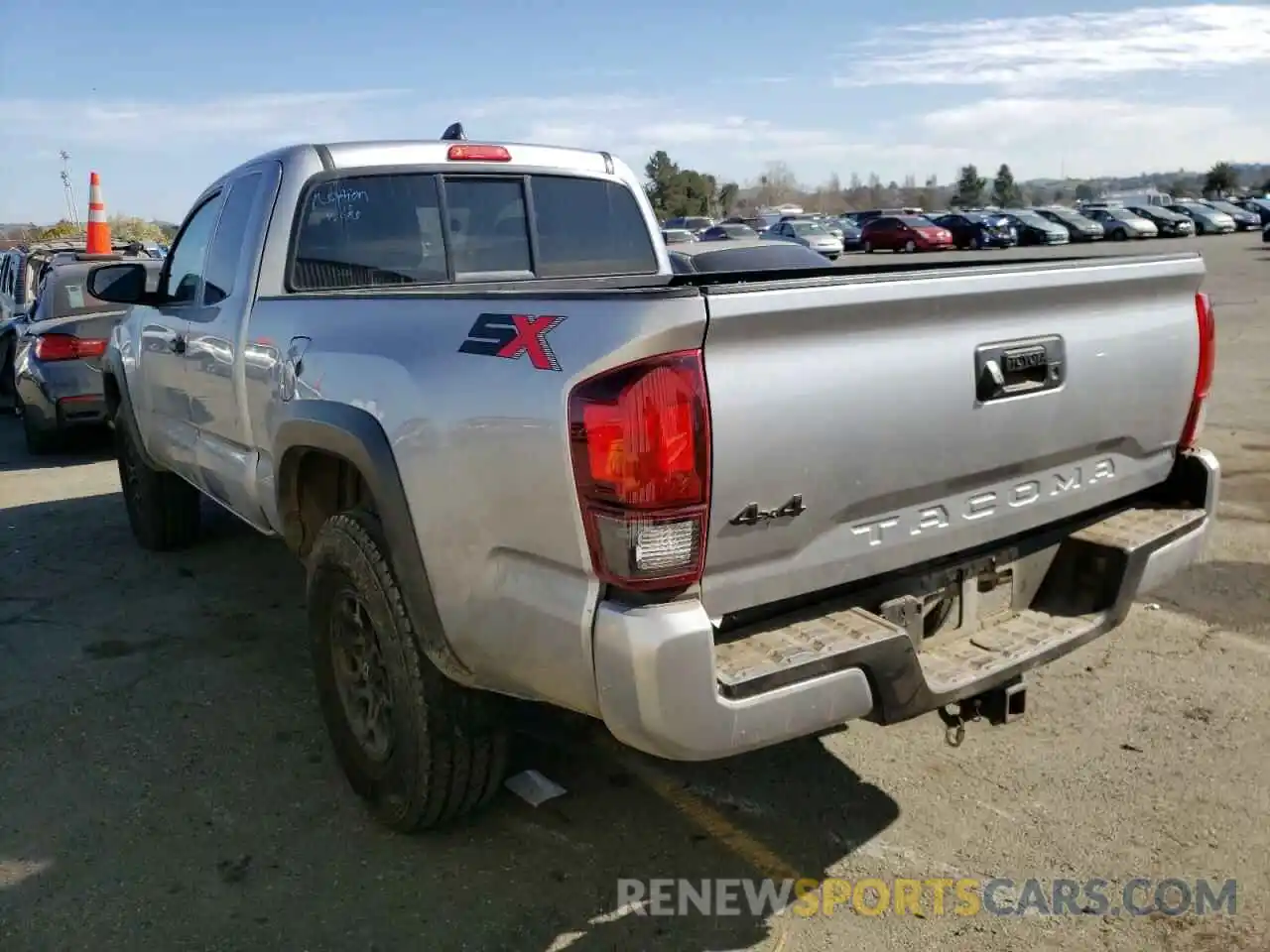 3 Photograph of a damaged car 5TFSZ5AN5LX218811 TOYOTA TACOMA 2020