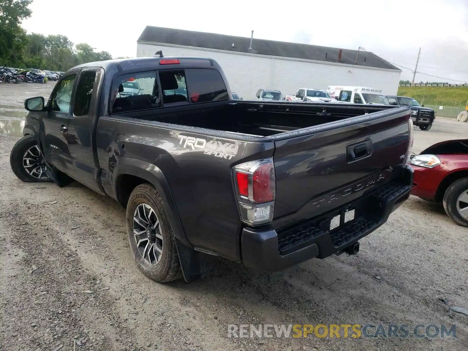 3 Photograph of a damaged car 5TFSZ5AN6LX211561 TOYOTA TACOMA 2020