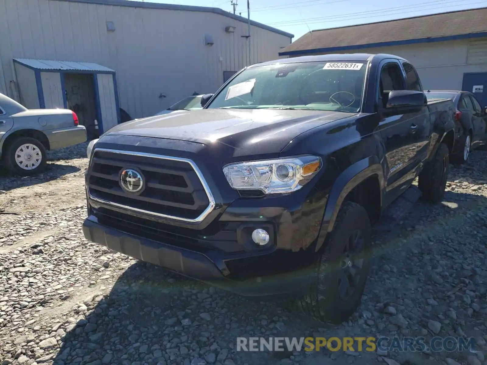 2 Photograph of a damaged car 5TFSZ5AN7LX222052 TOYOTA TACOMA 2020