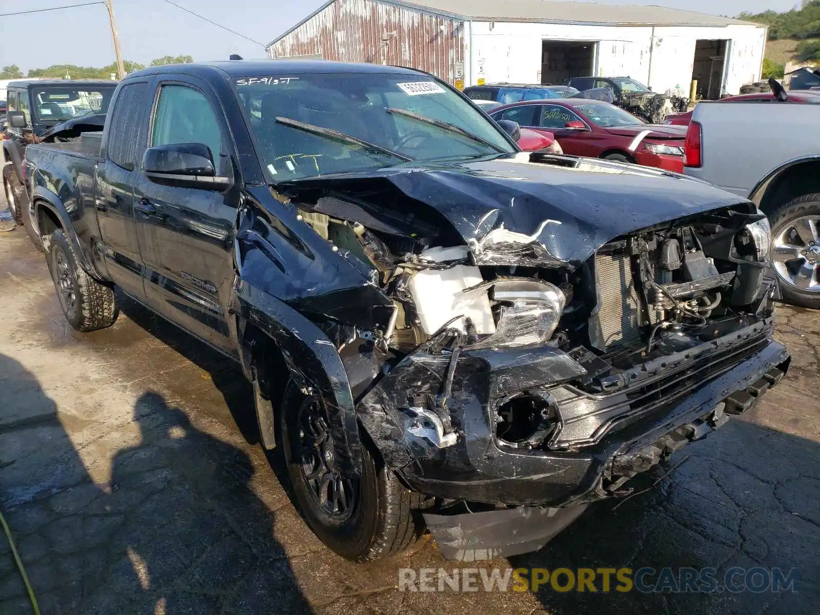 1 Photograph of a damaged car 5TFSZ5AN9LX232307 TOYOTA TACOMA 2020