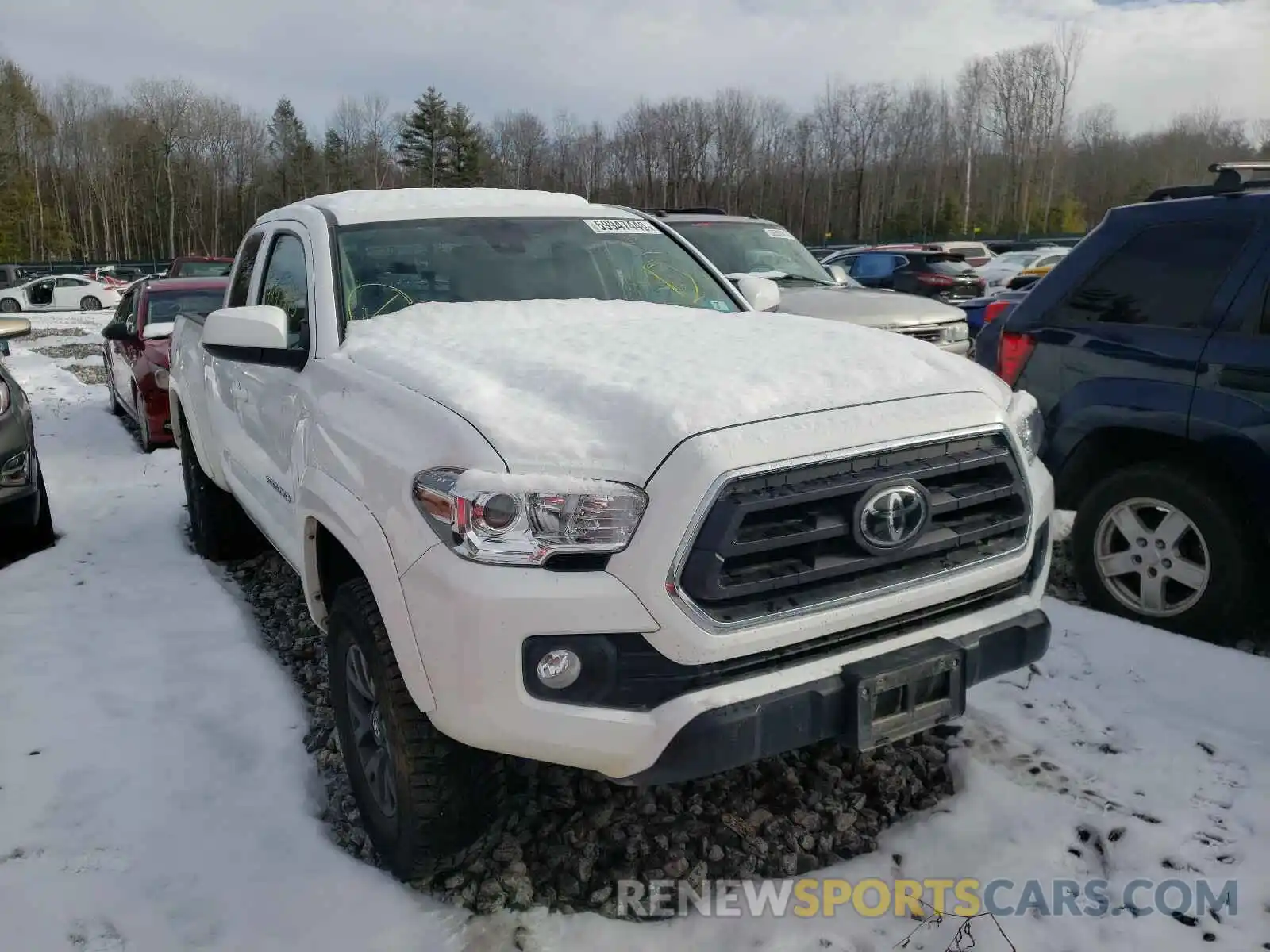 1 Photograph of a damaged car 5TFSZ5ANXLX220313 TOYOTA TACOMA 2020