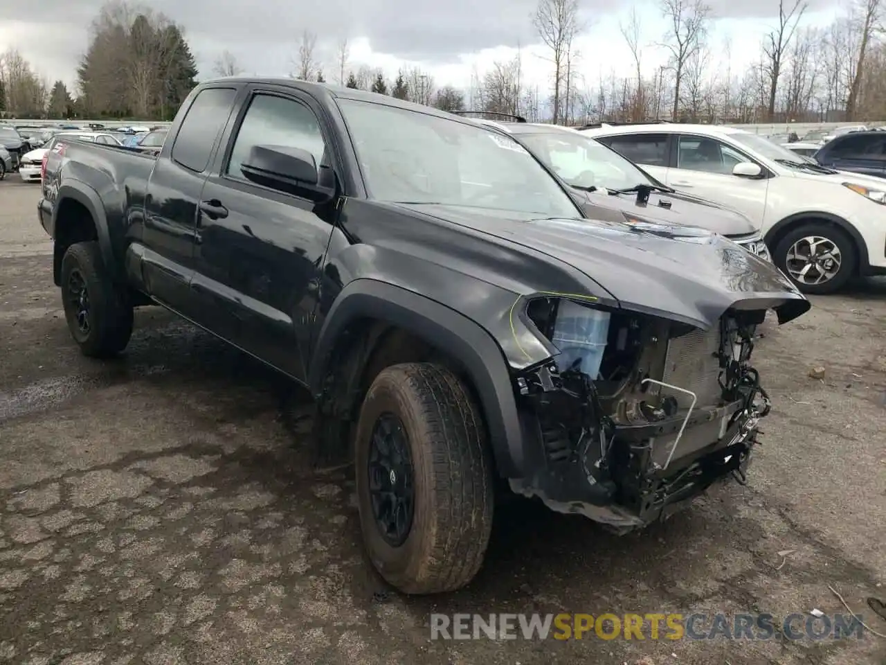 1 Photograph of a damaged car 5TFSZ5ANXLX221087 TOYOTA TACOMA 2020