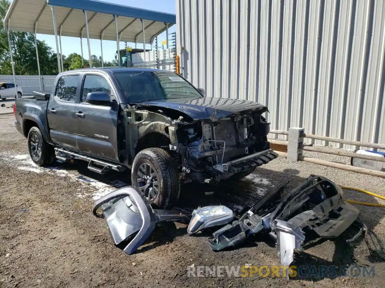 9 Photograph of a damaged car 3TMAZ5CN0MM141099 TOYOTA TACOMA 2021