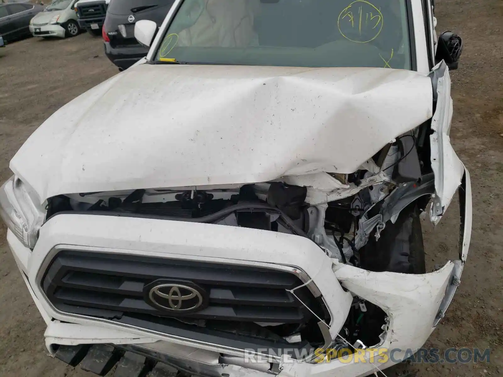 7 Photograph of a damaged car 3TMAZ5CN0MM144455 TOYOTA TACOMA 2021