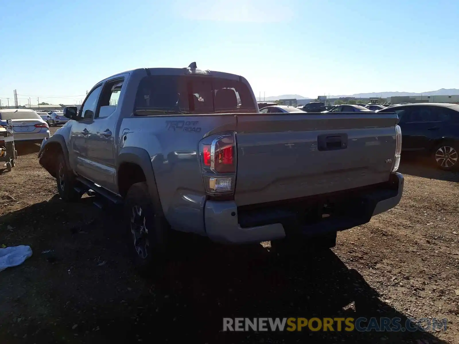 3 Photograph of a damaged car 3TMAZ5CN0MM145864 TOYOTA TACOMA 2021