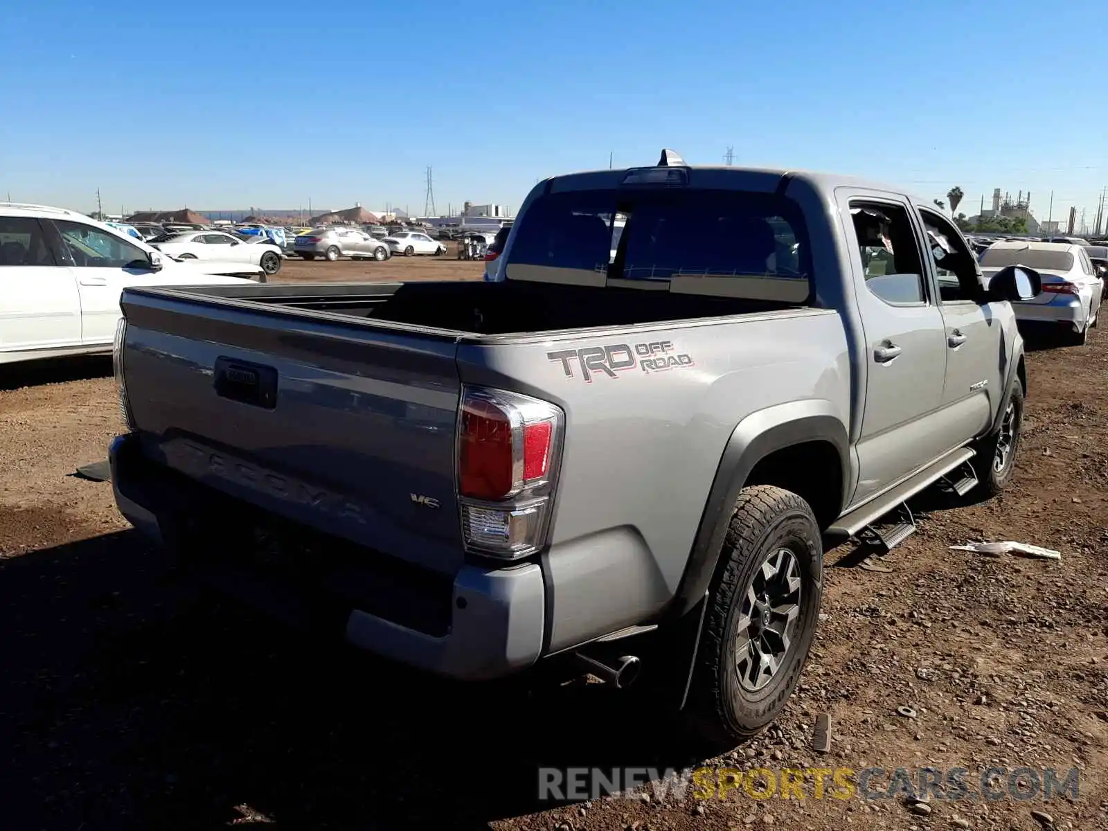 4 Фотография поврежденного автомобиля 3TMAZ5CN0MM145864 TOYOTA TACOMA 2021