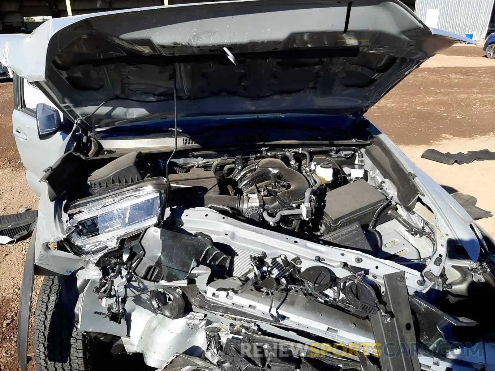 7 Photograph of a damaged car 3TMAZ5CN0MM145864 TOYOTA TACOMA 2021