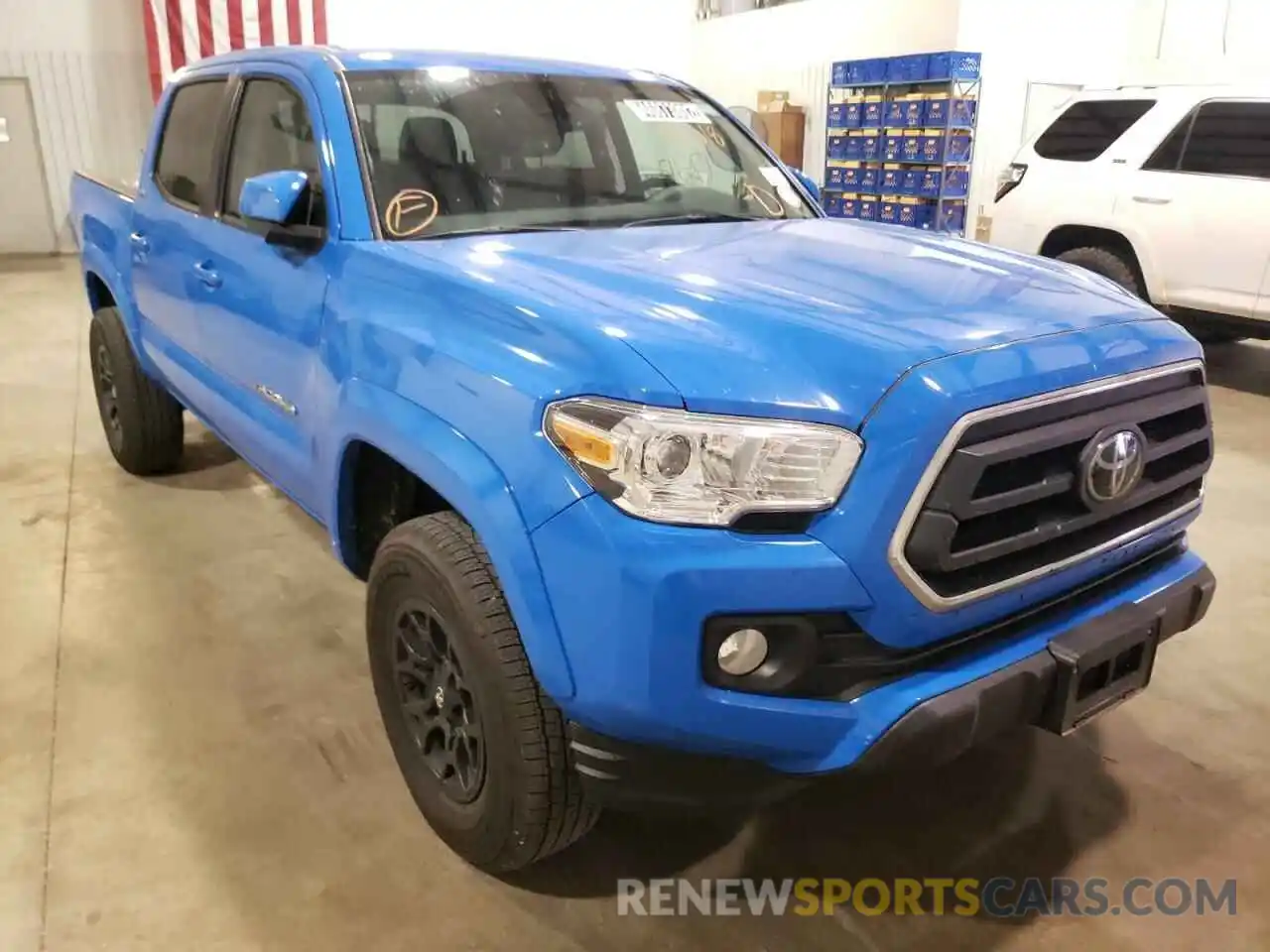 1 Photograph of a damaged car 3TMAZ5CN0MM146318 TOYOTA TACOMA 2021