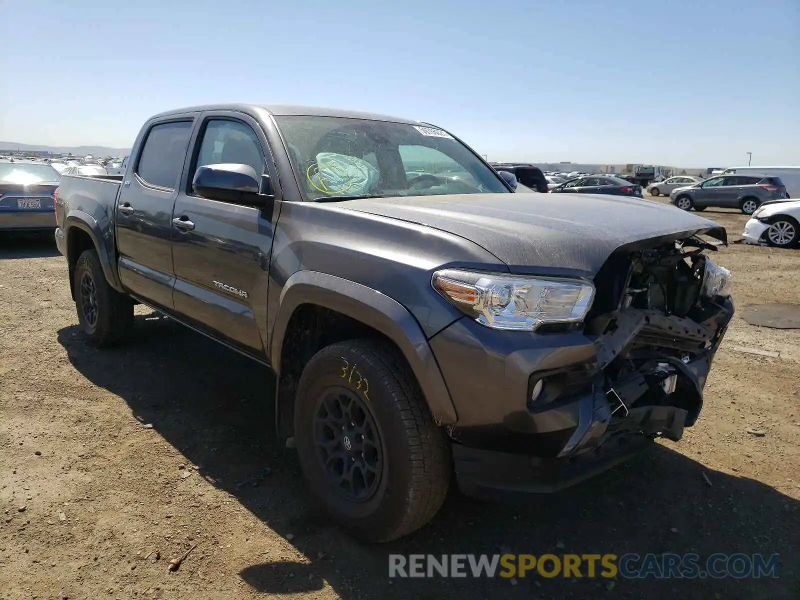 1 Photograph of a damaged car 3TMAZ5CN0MM146352 TOYOTA TACOMA 2021