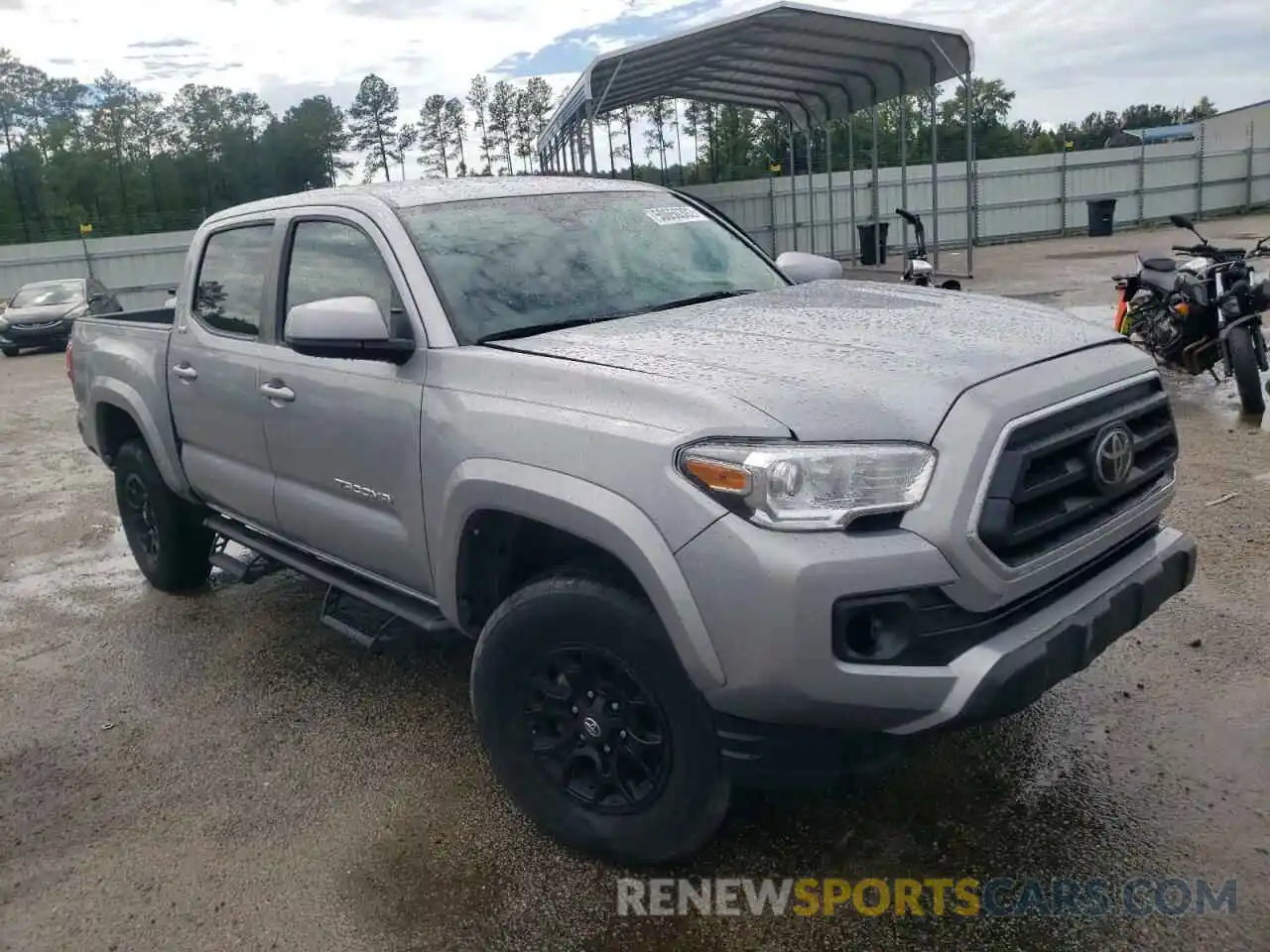 1 Photograph of a damaged car 3TMAZ5CN0MM148537 TOYOTA TACOMA 2021