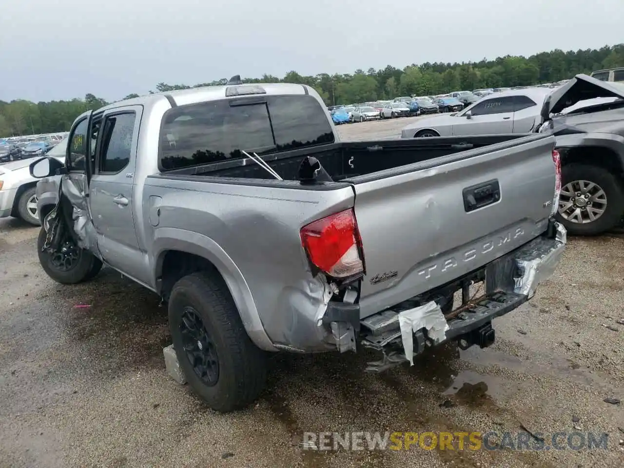 3 Photograph of a damaged car 3TMAZ5CN0MM148537 TOYOTA TACOMA 2021