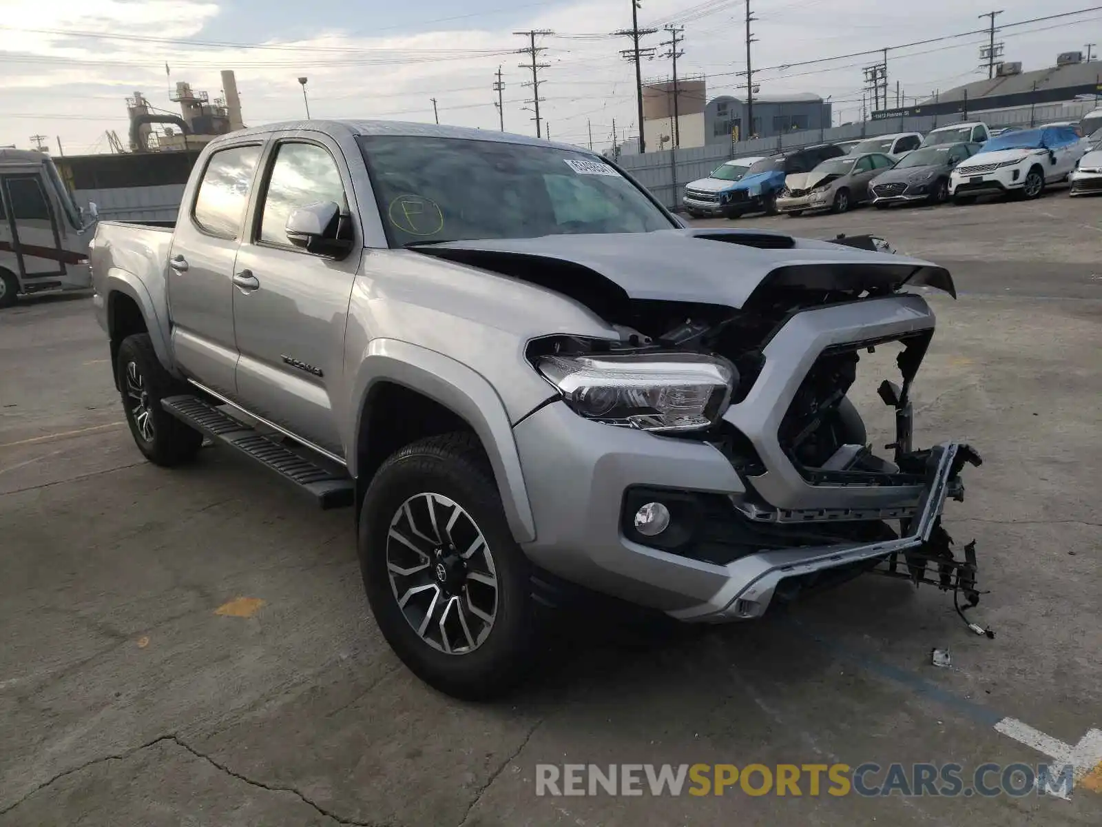 1 Photograph of a damaged car 3TMAZ5CN0MM154788 TOYOTA TACOMA 2021