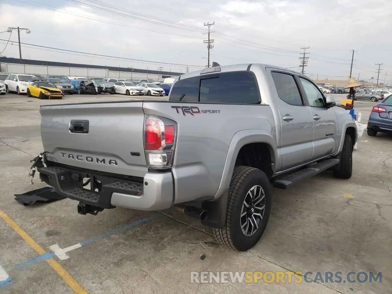 4 Photograph of a damaged car 3TMAZ5CN0MM154788 TOYOTA TACOMA 2021