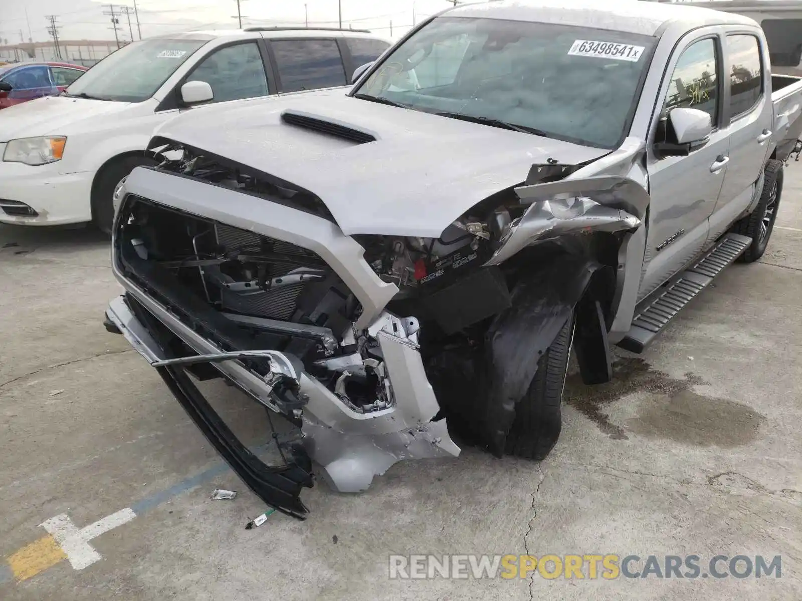 9 Photograph of a damaged car 3TMAZ5CN0MM154788 TOYOTA TACOMA 2021