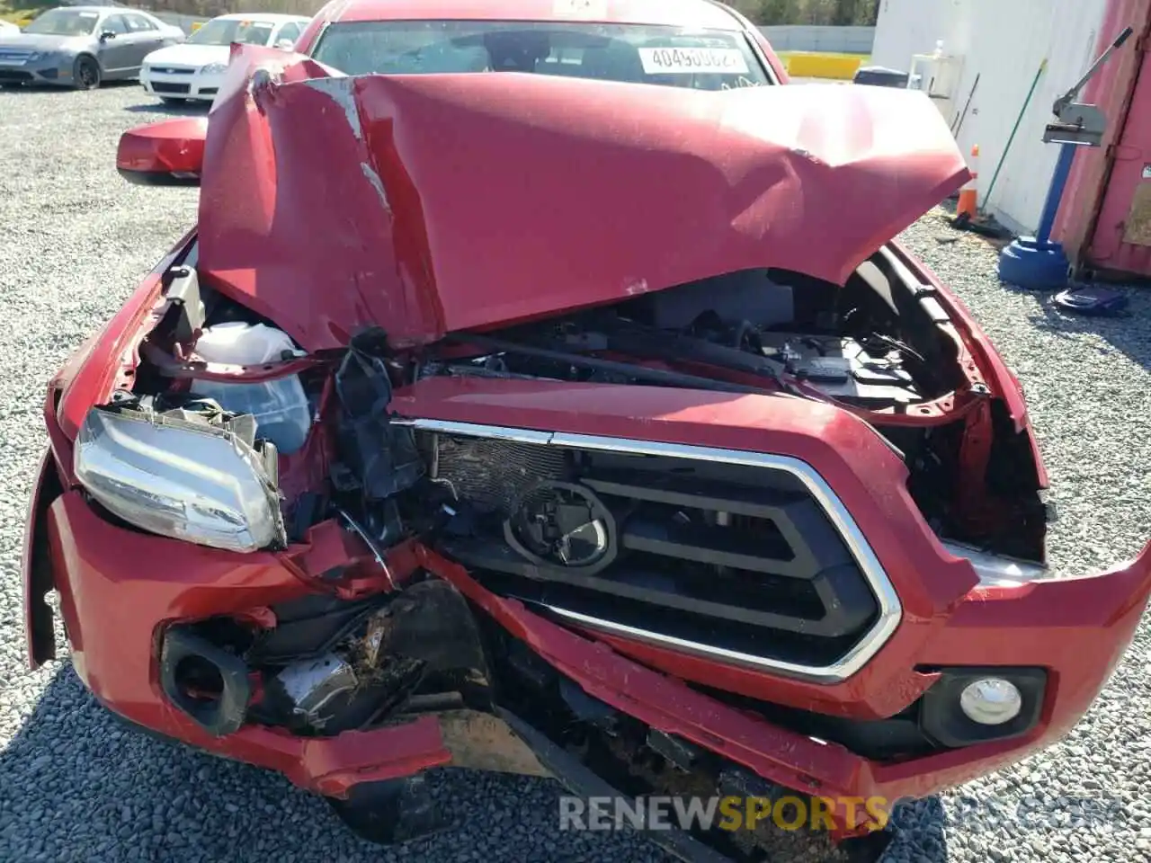 7 Photograph of a damaged car 3TMAZ5CN0MM156881 TOYOTA TACOMA 2021