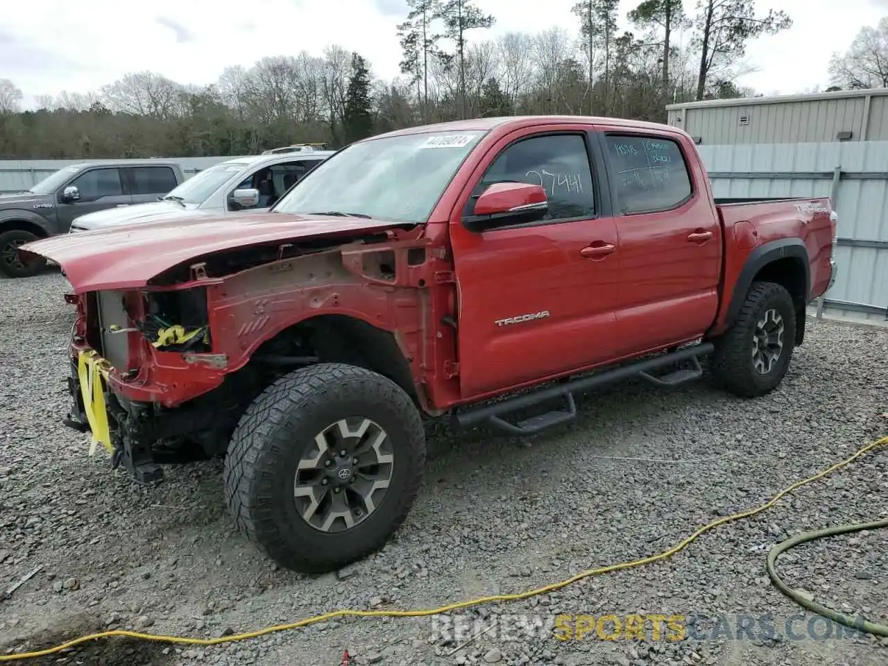 1 Photograph of a damaged car 3TMAZ5CN0MM157559 TOYOTA TACOMA 2021