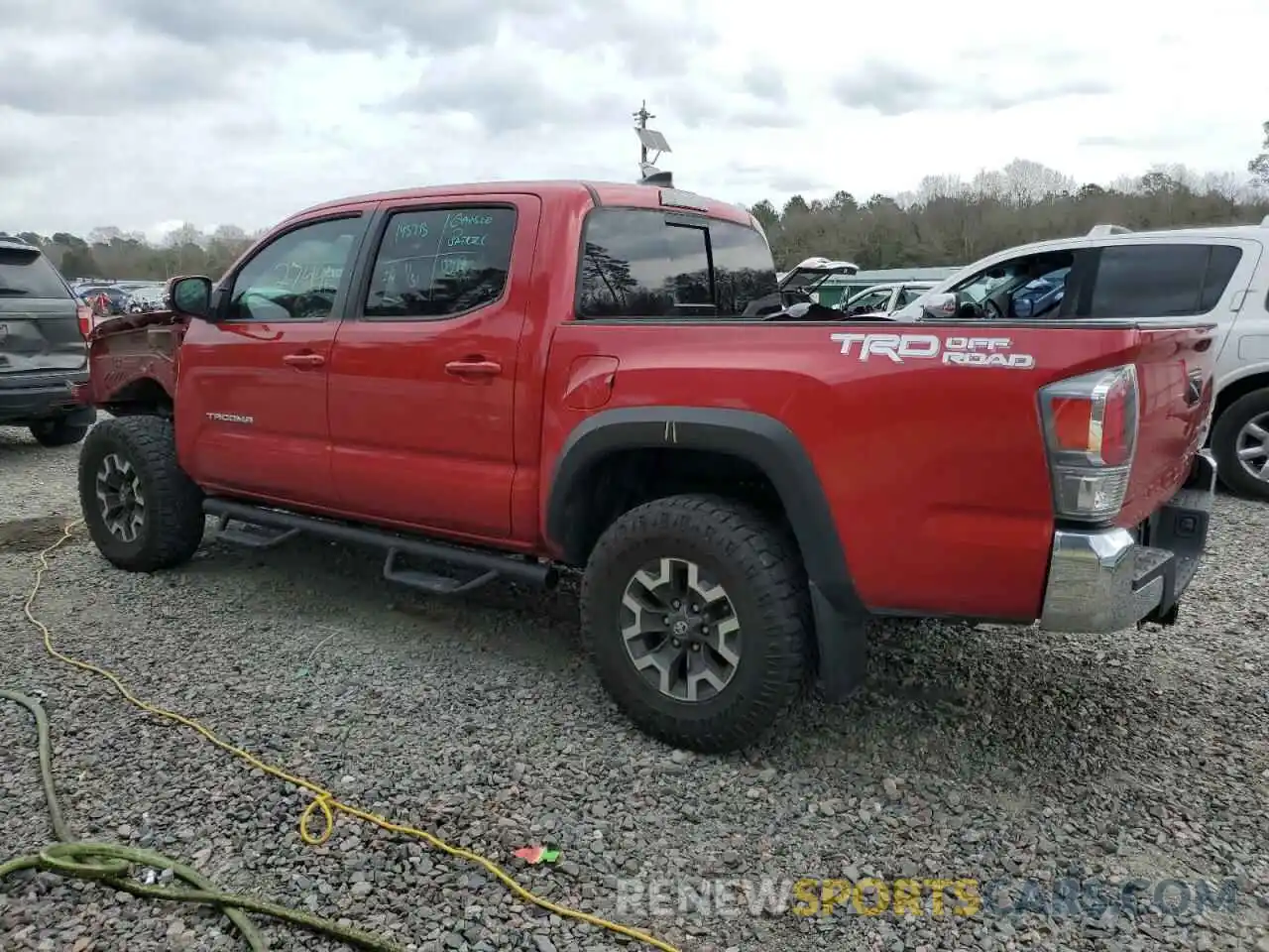 2 Photograph of a damaged car 3TMAZ5CN0MM157559 TOYOTA TACOMA 2021