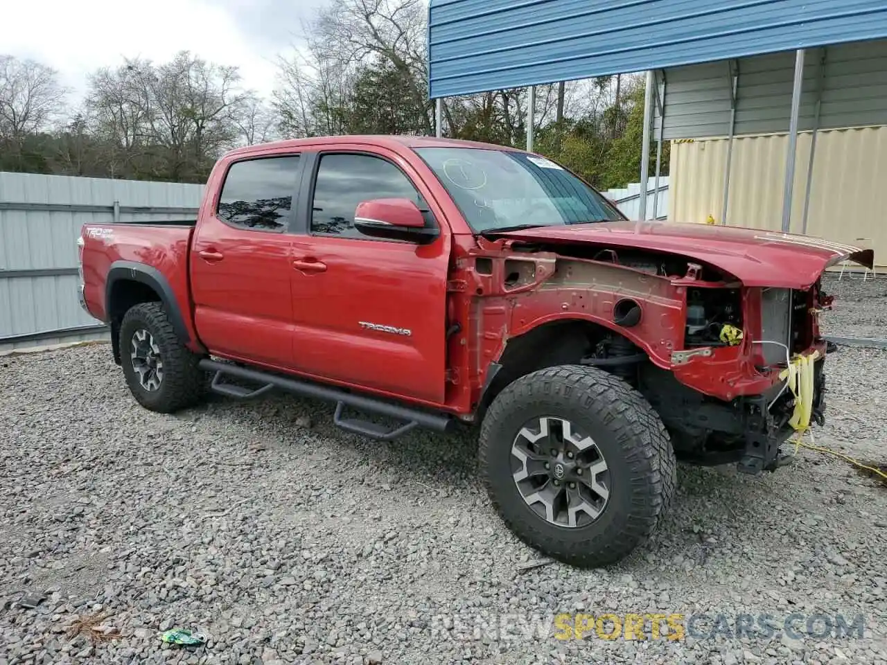 4 Photograph of a damaged car 3TMAZ5CN0MM157559 TOYOTA TACOMA 2021