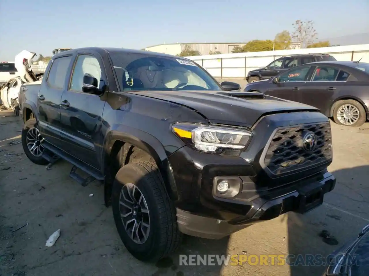 1 Фотография поврежденного автомобиля 3TMAZ5CN0MM159506 TOYOTA TACOMA 2021