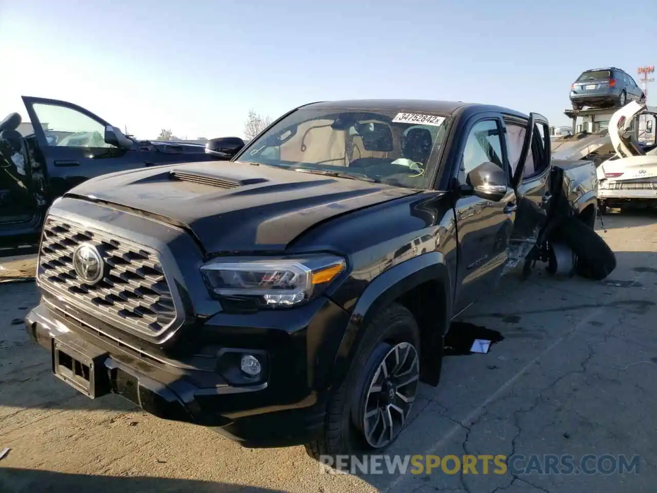 2 Photograph of a damaged car 3TMAZ5CN0MM159506 TOYOTA TACOMA 2021