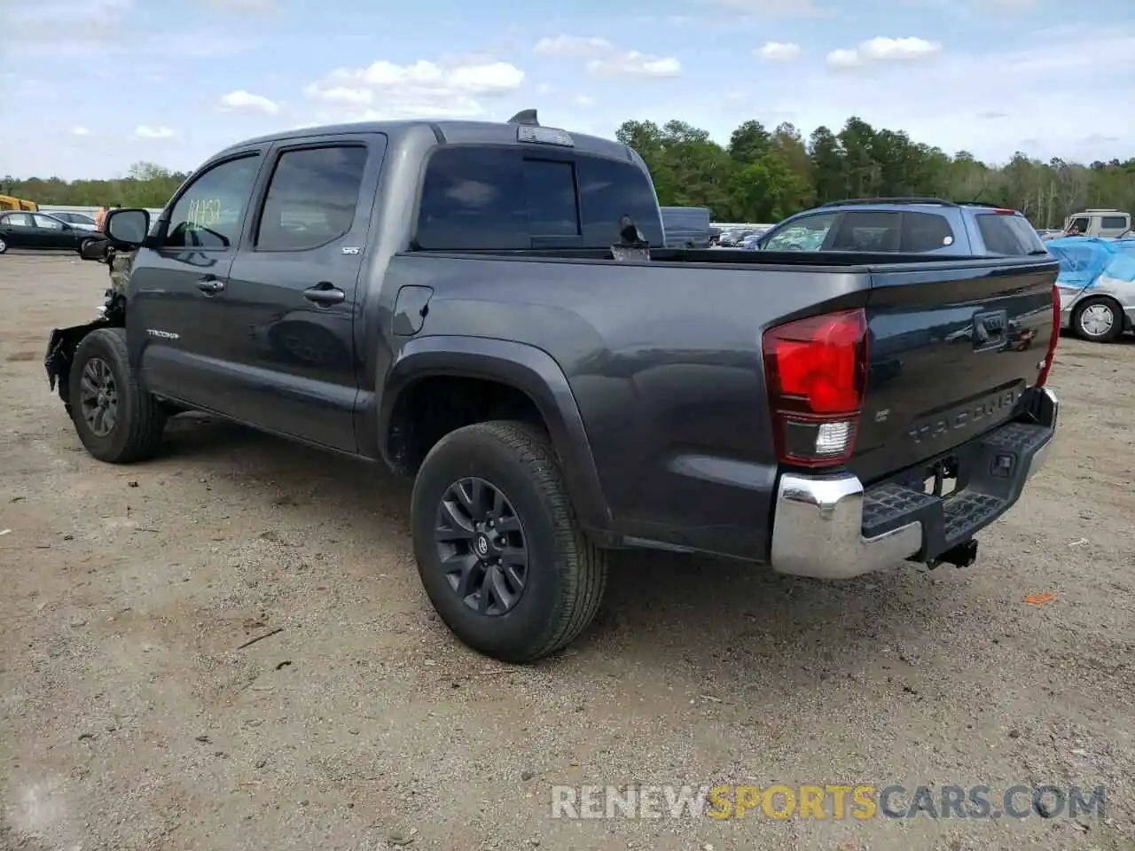 3 Photograph of a damaged car 3TMAZ5CN1MM141581 TOYOTA TACOMA 2021