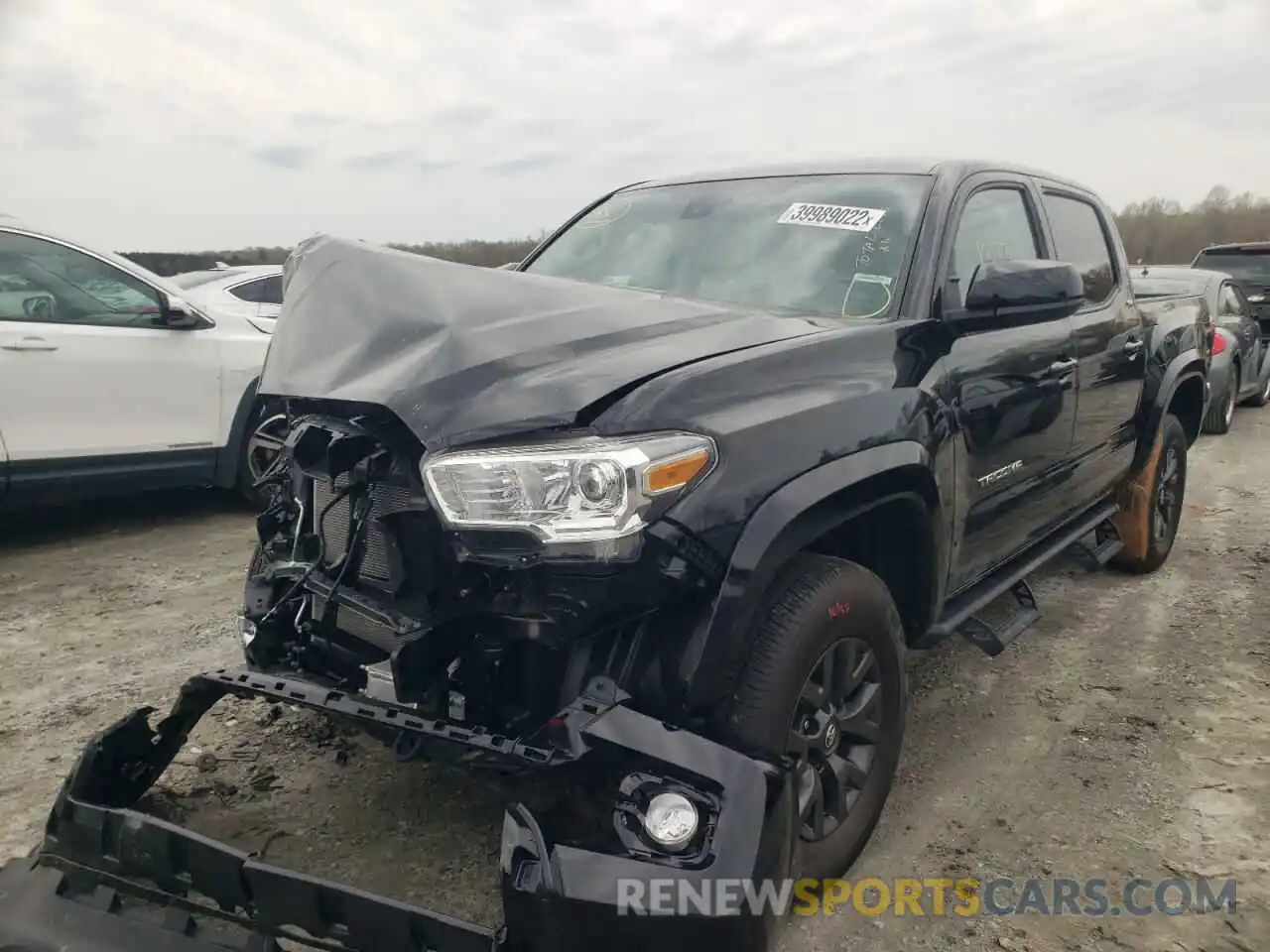 2 Photograph of a damaged car 3TMAZ5CN1MM142455 TOYOTA TACOMA 2021