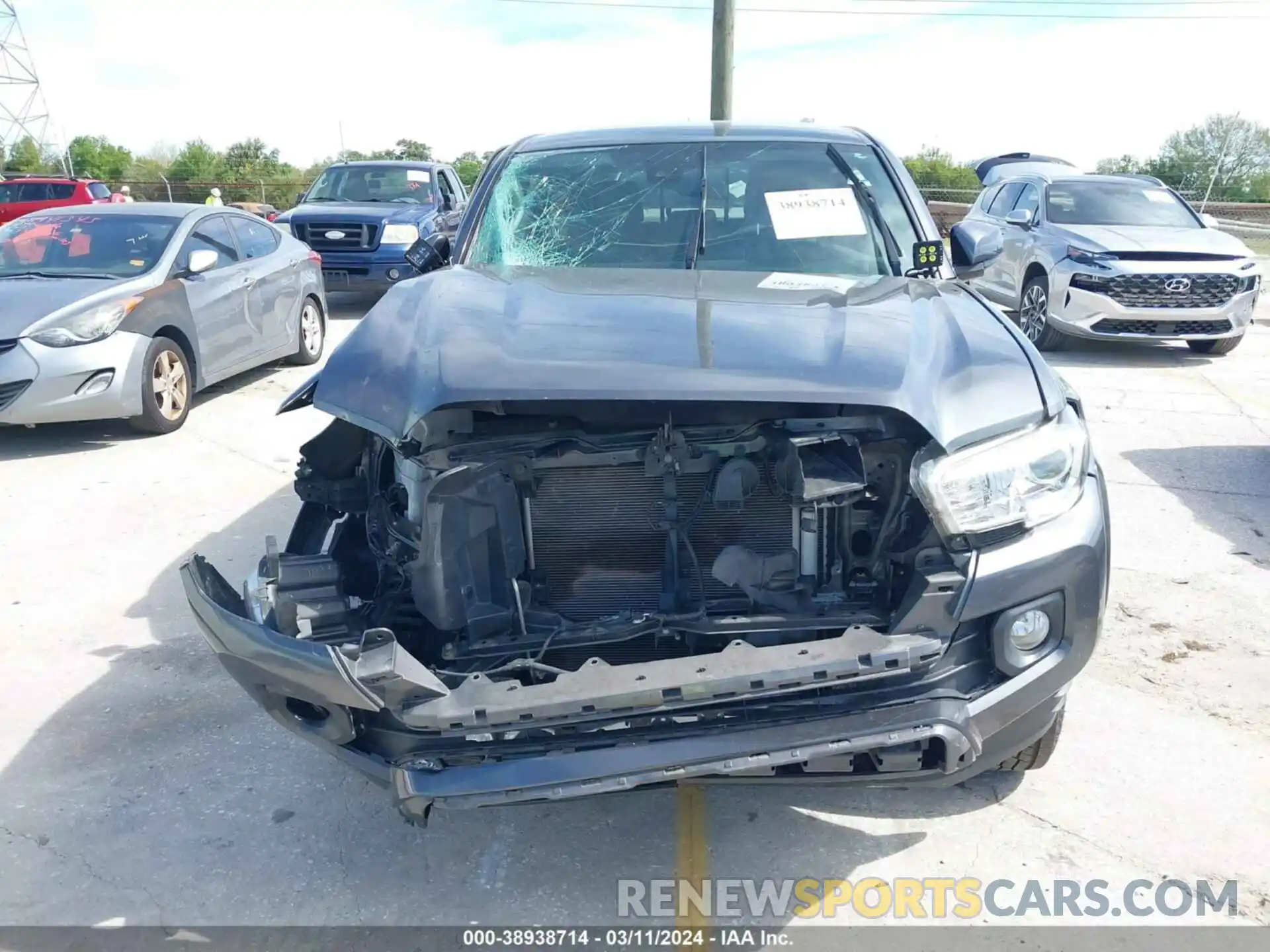 12 Photograph of a damaged car 3TMAZ5CN1MM142715 TOYOTA TACOMA 2021