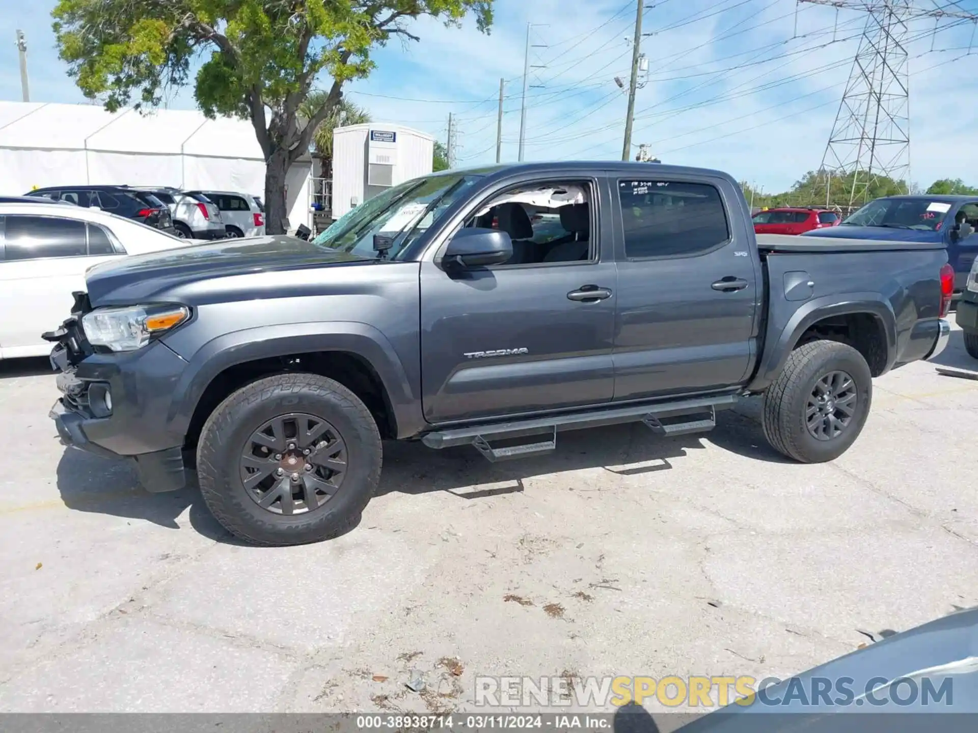 14 Photograph of a damaged car 3TMAZ5CN1MM142715 TOYOTA TACOMA 2021