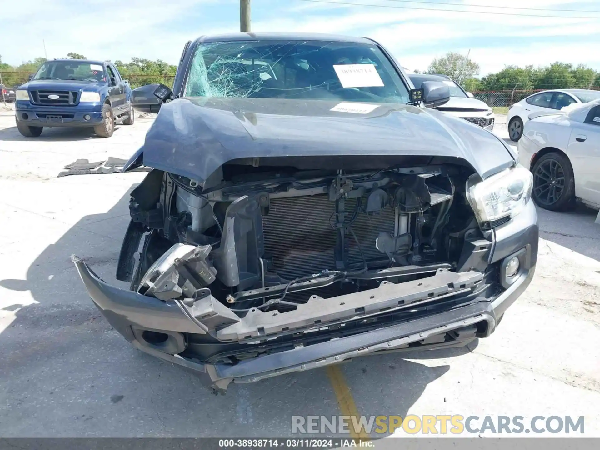 6 Photograph of a damaged car 3TMAZ5CN1MM142715 TOYOTA TACOMA 2021