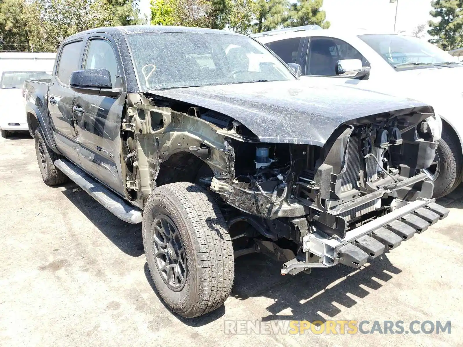 1 Photograph of a damaged car 3TMAZ5CN1MM143136 TOYOTA TACOMA 2021