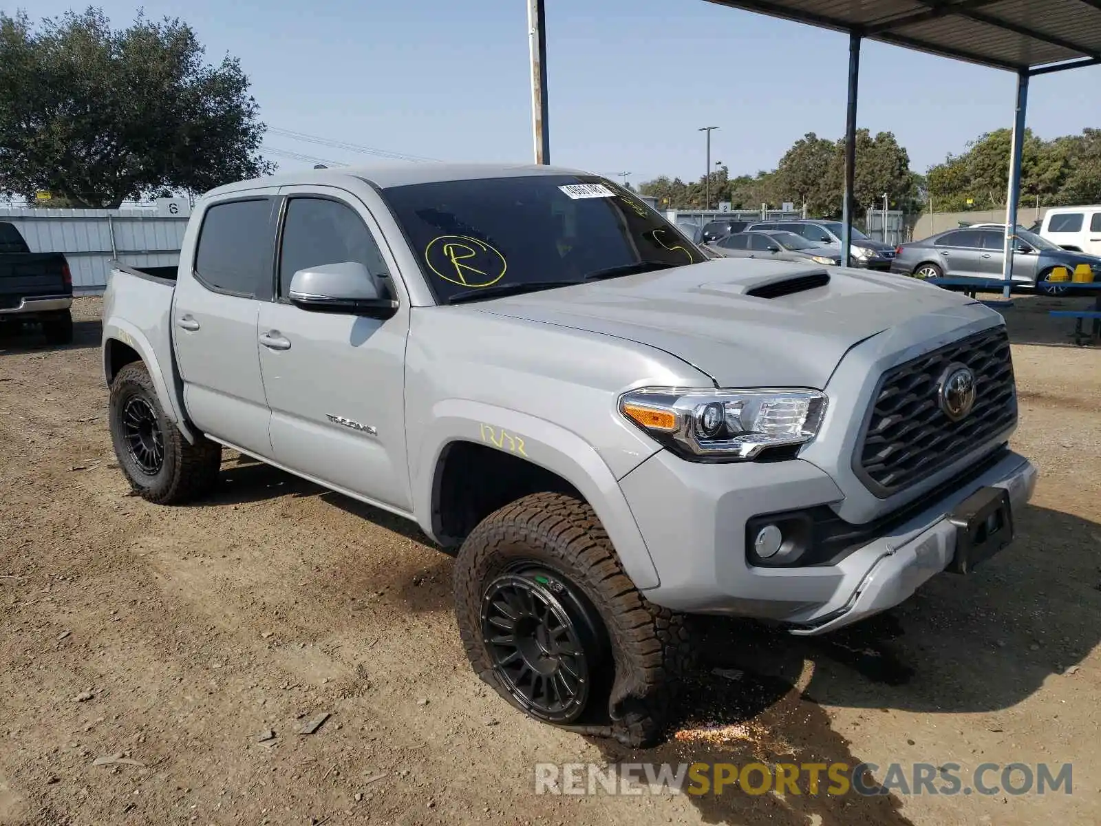 1 Photograph of a damaged car 3TMAZ5CN1MM143301 TOYOTA TACOMA 2021